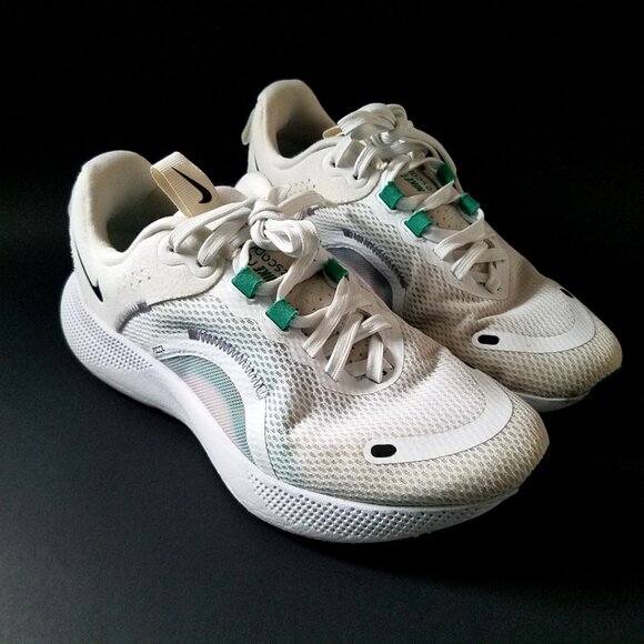 Nike React Escape Run 2 White Neptune Green Size 6 - Picture 2 of 8